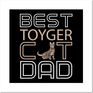 Best Toyger Cat Dad Posters and Art